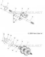 DRIVE TRAIN, JACKSHAFT AND DRIVE SHAFT