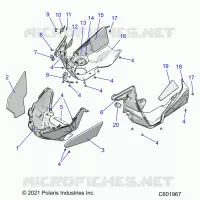 NOSEPAN ASM./FENDERS