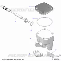 STEERING, CONTROLS, THROTTLE ASM. AND CABLE