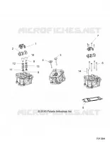 ENGINE, CYLINDER HEAD, CAMS AND VALVES