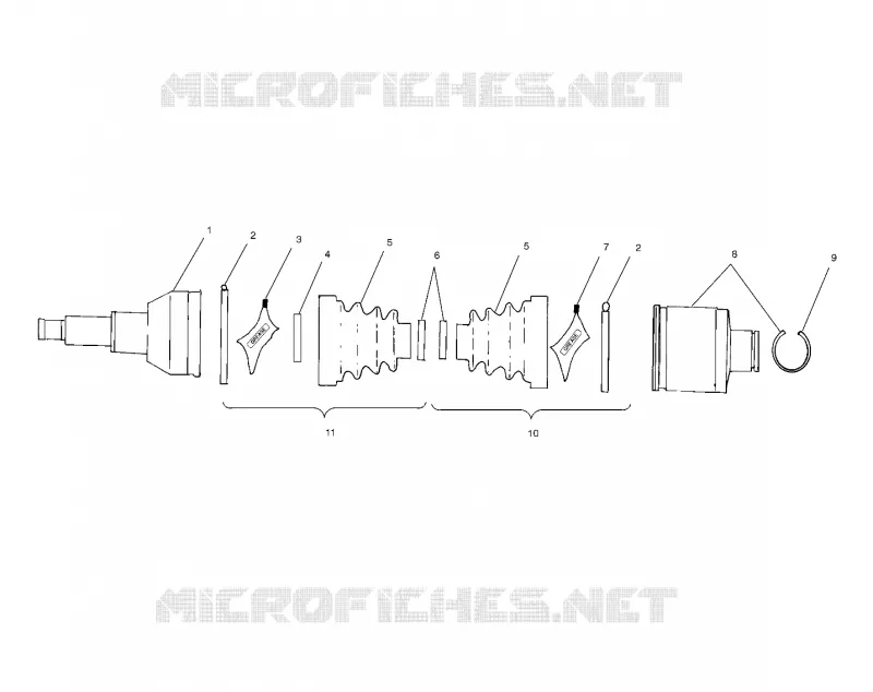REAR DRIVE SHAFT