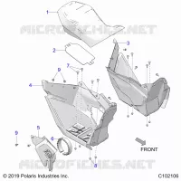 SEAT AND FOOTWELLS