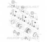 PISTON   CRANKSHAFT