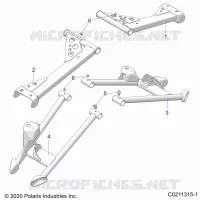 REAR SUSPENSION CONTROL ARMS