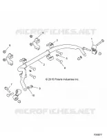SUSPENSION, REAR STRUT STABILIZER