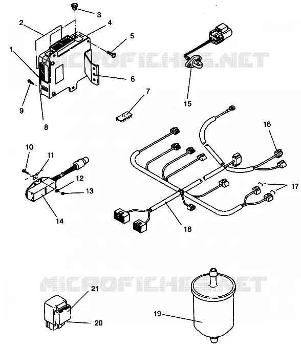 EFI PARTS 500 EFI 0942774 AND EFI SKS 0942574 (4924982498040A)