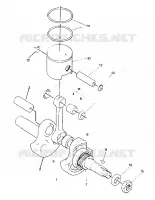 PISTON AND CRANKSHAFT STAR LITE (4919311931026A)