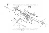FRONT TORQUE ARM WIDETRAK / 0932064 (4922982298021A)