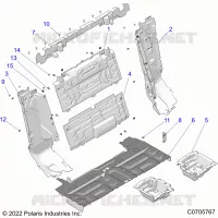 REAR BODYWORK CLOSEOFF
