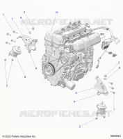 ENGINE, MOUNTING