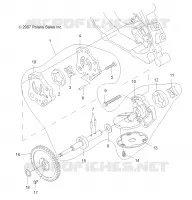 ENGINE, OIL SYSTEM AND OIL PUMP