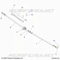 DRIVE TRAIN, PROP SHAFT