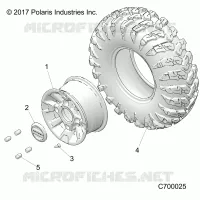WHEELS, FRONT