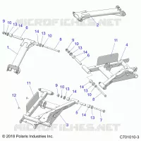 REAR SUSPENSION CONTROL ARMS