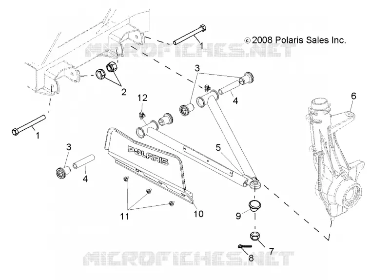 SUSPENSION, A-ARM AND STRUT MOUNTING