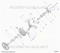 DRIVE TRAIN, PRIMARY CLUTCH