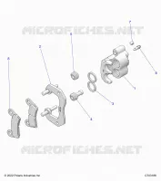 BRAKES, REAR CALIPER