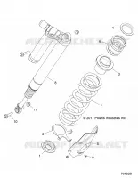 REAR SUSPENSION SHOCK MOUNTING