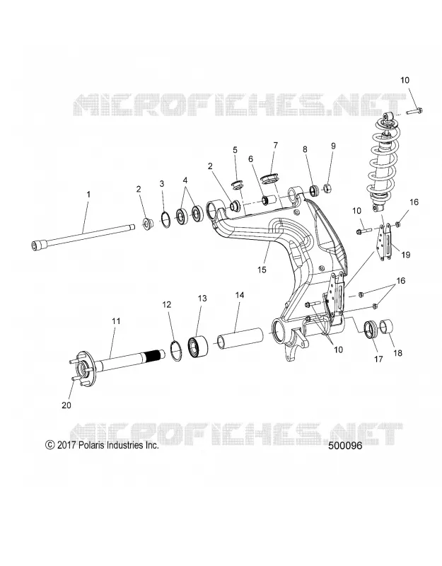 REAR SUSPENSION ASM.