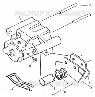 REAR BRAKE MAGNUM 6X6 W97AE42A AND SWEDISH MAGNUM 6X6 S97AE42E (4940754075C013)