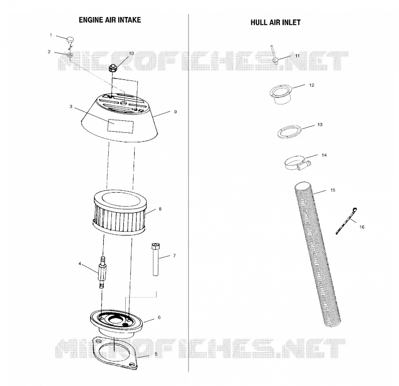 AIR INTAKE/HULL AIR INLET