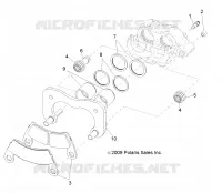 REAR BRAKE CALIPER