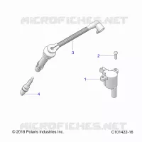 ELECTRICAL, IGNITION COIL, WIRE AND SPARK PLUG
