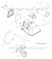 ENGINE, AIR INTAKE (BUILT 10/22/10 AND BEFORE)
