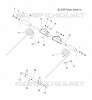 REAR SUSPENSION TORQUE ARM AND PIVOT ARM