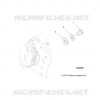 FRONT BRAKE CALIPER MOUNTING