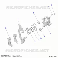 FRONT BRAKE CALIPER