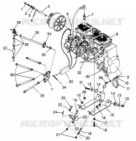 ENGINE MOUNTING XLT TOURING  0973357 AND EUROPEAN XLT TOURING  E973357 (4937723772C004)