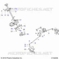 STEERING POST ASM.
