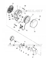 RECOIL STARTER ASSEMBLY 350 2X4