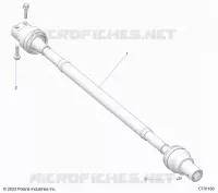 DRIVE TRAIN, REAR PROP SHAFT