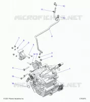 DRIVE TRAIN, MAIN GEARCASE MOUNTING