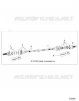 DRIVE TRAIN, FRONT HALF SHAFT