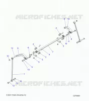 SUSPENSION, REAR STABILIZER BAR