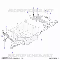 REAR BODYWORK RACK, MOUNTING