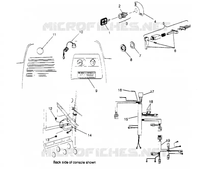 IGNITION   WIRE HARNESS 440 0952760, 440 SKS 0952560,  AND EUROPEAN 440 S (4929032903B005)