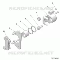 BRAKES, REAR CALIPER