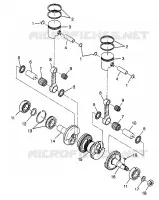 PISTON   CRANKSHAFT