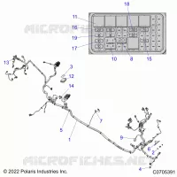 ELECTRICAL, WIRE HARNESSES, CHASSIS