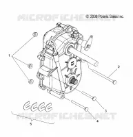 DRIVE TRAIN, GEARCASE MOUNTING