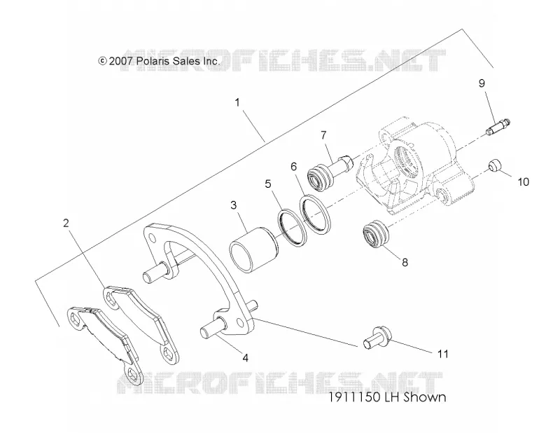 FRONT BRAKE CALIPER