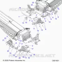 CHASSIS, BULKHEAD ASM.