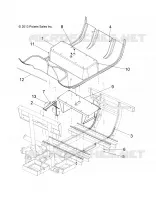 FLOOR PANEL, PLASTIC, 4 PASSENGER