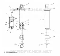 REAR TRACK SHOCK (7043216)(600 LX)