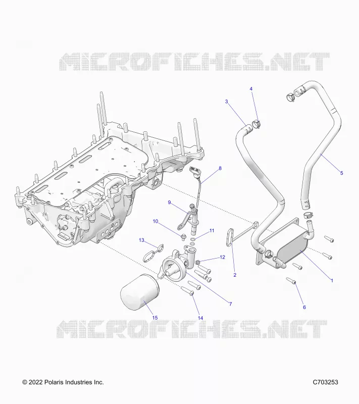 OIL FILTER, OIL COOLER AND RELATED