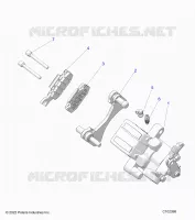 BRAKES, REAR CALIPER